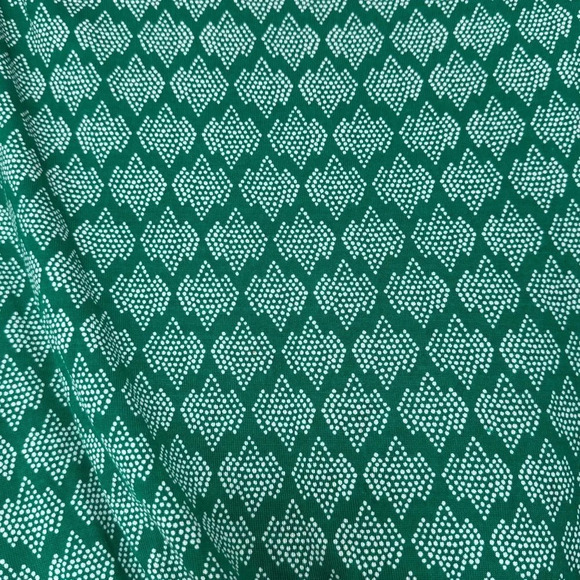 Diane von Furstenberg Della Silk Jersey Knit Tie Knot Dress Green Sleeveless Sz6 - Picture 8 of 9